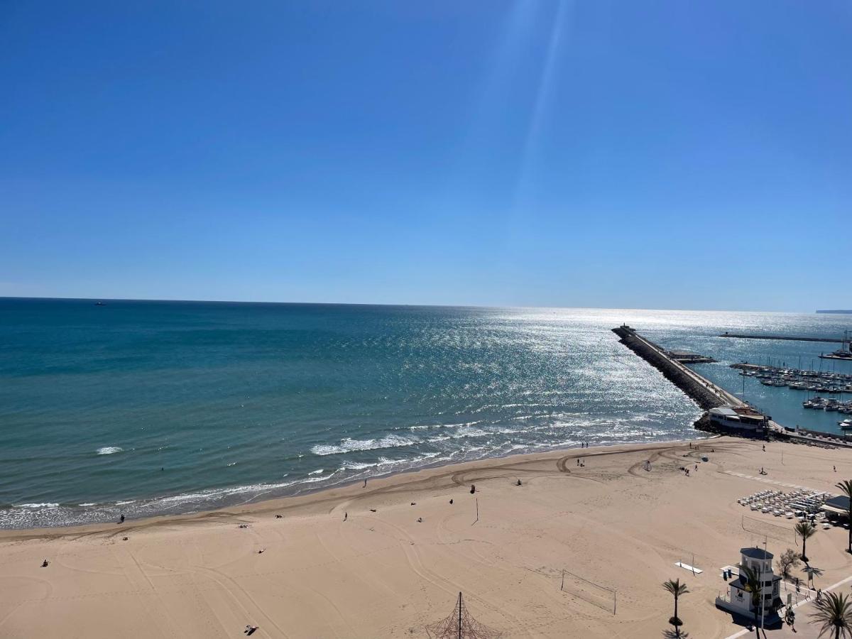 Atico Duplex Playa De Gandia A 1Ra Linea De Playa 아파트 외부 사진